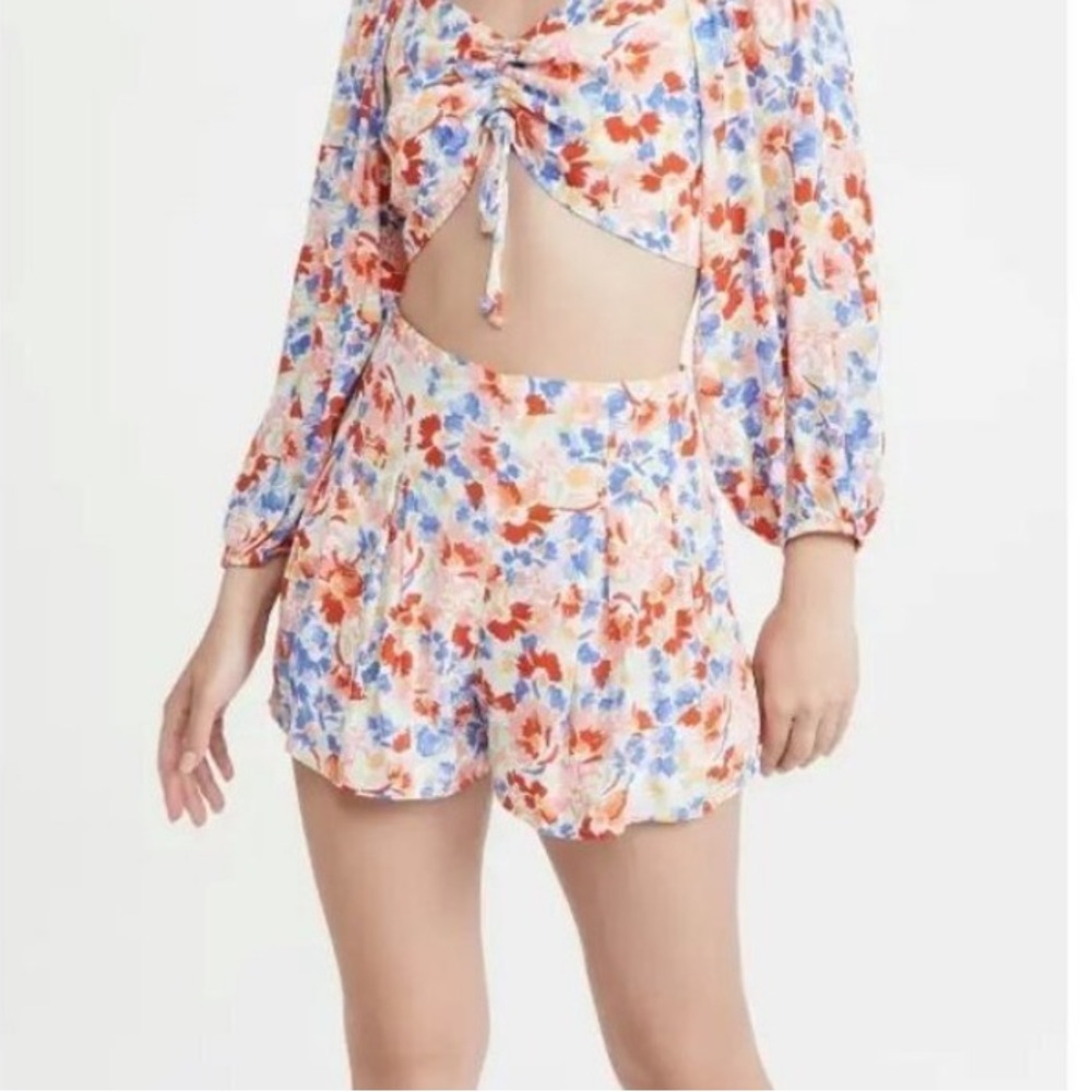 L*Space flowy floral shorts NWT Flowers Forever Ioana Short
